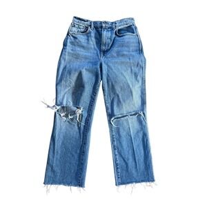Grlfrnd‎ Jeans The Sara super high rise slim straight denim jeans